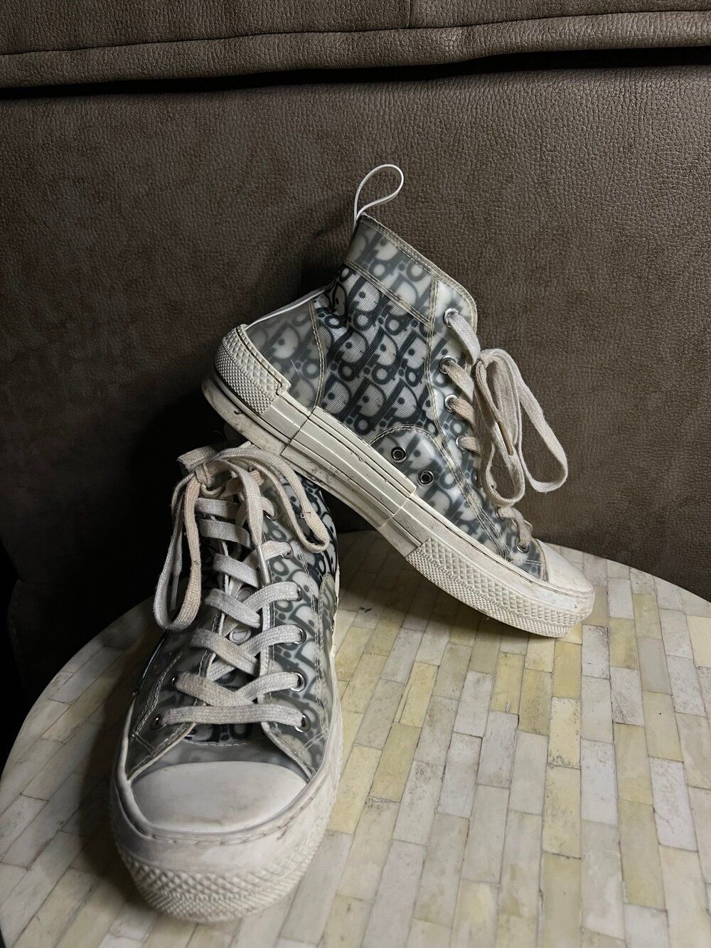 Dior B23 High-Top Sneakers